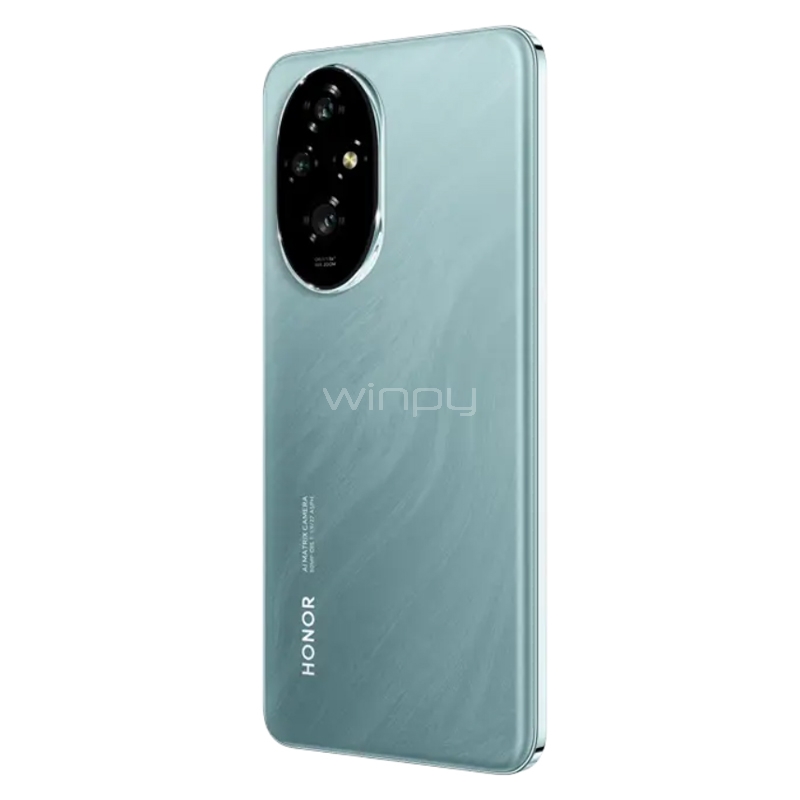 Celular Honor 200 5G de 6.7“ (Snapdragon 7 Gen3, 12GB RAM, 512GB Internos, Verde Esmeralda)