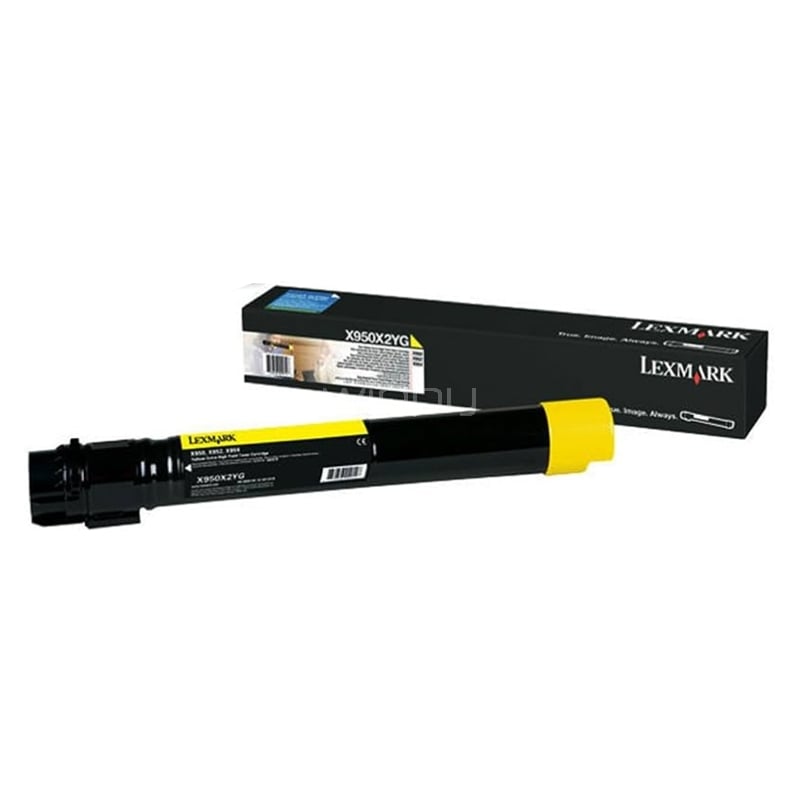 Tóner Lexmark X95x Extra Alto Rendimiento (2.200 págs, Amarillo)