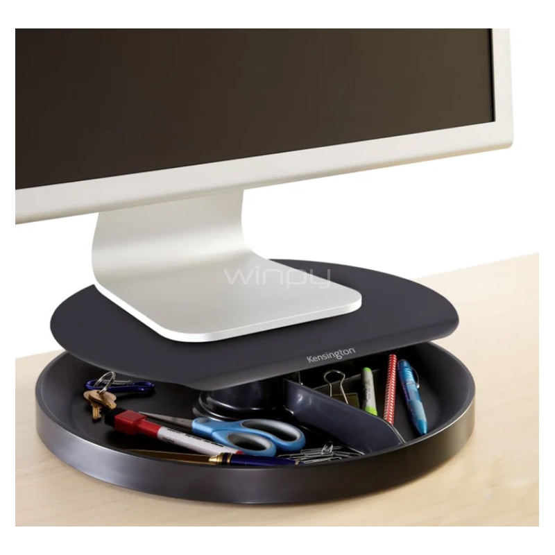 Base de Monitor Kensington SmartFit Spin2 (hasta 24“/ 18kg, Negro)