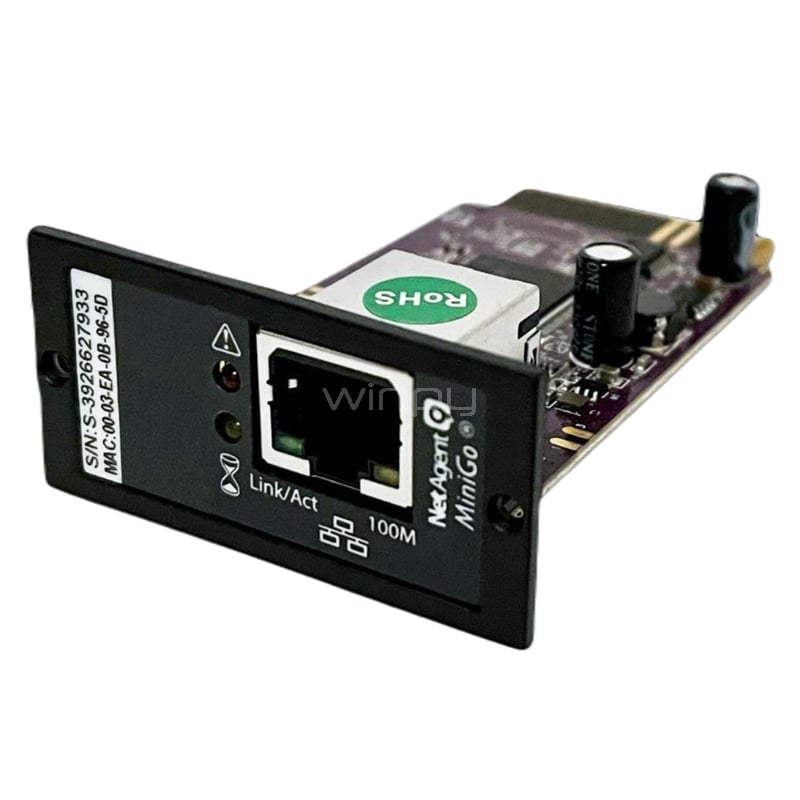 Tarjeta SNMP Enersafe DS801 para UPS (Sin USB)