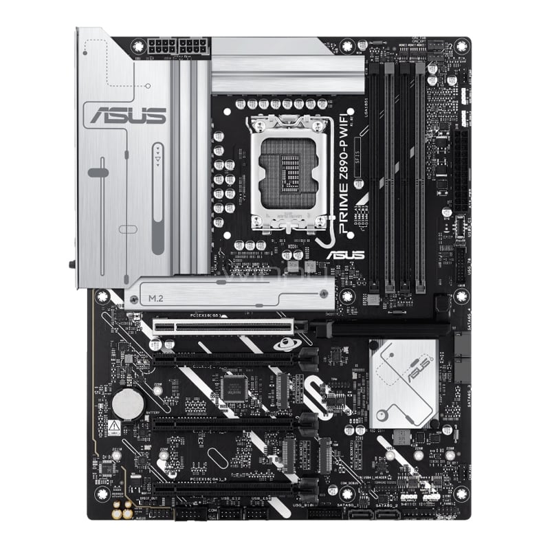Placa Madre ASUS PRIME Z890-P WIFI (LGA1851, DDR5 8666+MHz, M.2 x4, ATX)