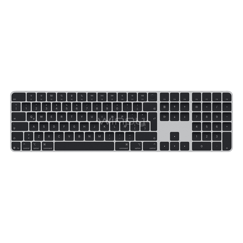 Apple Magic Keyboard (Touch ID, Español, USB-C, Negro)