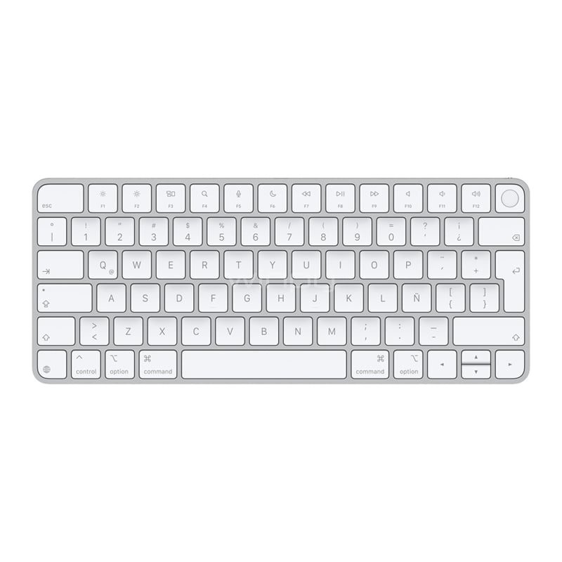 Apple Magic Keyboard (Touch ID, Español, Blanco)