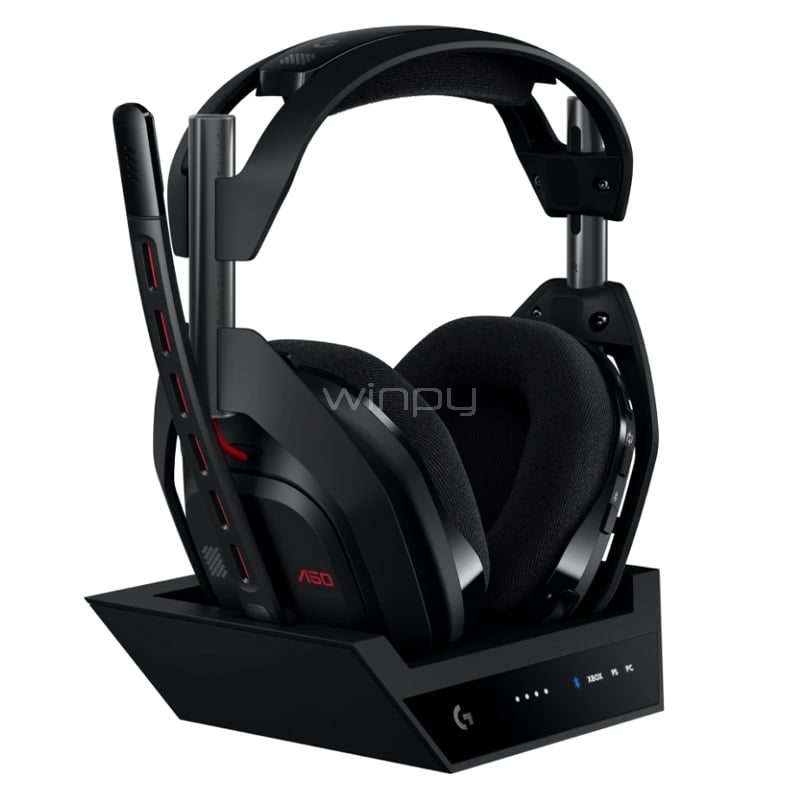 Audífonos Gamer ASTRO A50 (Xbox Series X|S/ PS5/ PC/ Switch, LIGHTSPEED, Negro)