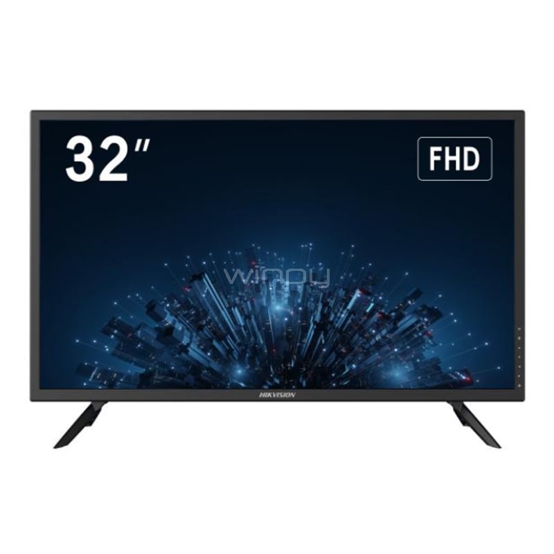 Monitor Hikvision DS-D5032F3-1V0S de 32“ (VA, Full HD, 75Hz, HDMI+VGA, VESA)