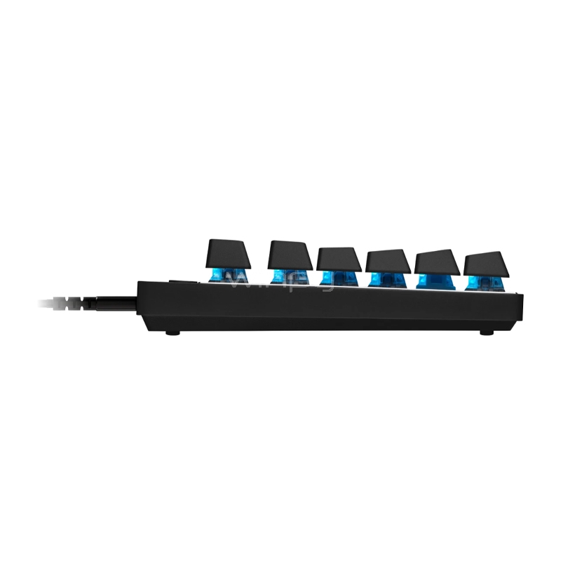Teclado Mecánico Logitech Pro X TKL Rapid (Switch Análogo, RGB LIGHTSYNC, Negro)