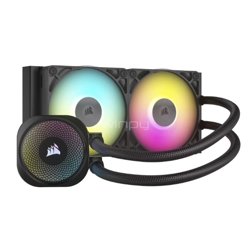 Refrigeración Líquida Corsair iCUE LINK TITAN 240 RX RGB (LGA1700/AM5, 2100rpm)