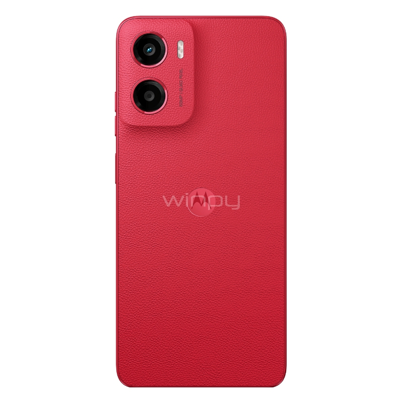 Celular Motorola G05 de 6.7“ (OctaCore, 4GB RAM, 64GB Interno, Rojo)