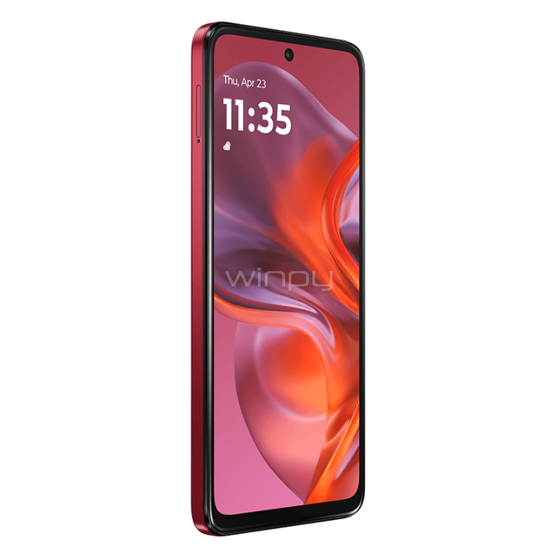 Celular Motorola G05 de 6.7“ (OctaCore, 4GB RAM, 64GB Interno, Rojo)