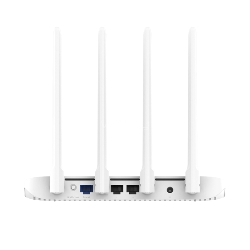 Router Xiaomi AC1200 (Doble Banda, 4 antenas, Blanco)