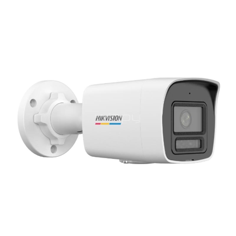 Cámara Bullet Hikvision ColorVu de Red (2.8mm, 4 MP CMOS, IR, H.265+, IP67)
