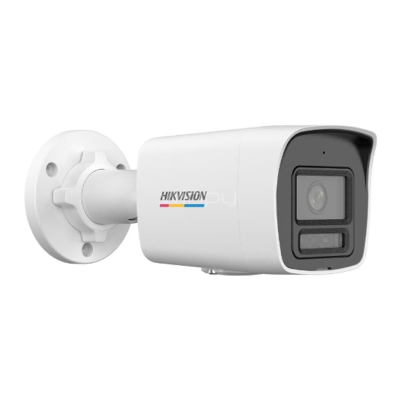 Cámara Bullet Hikvision ColorVu de Red (2MP CMOS, IR, Ethernet, IP67)