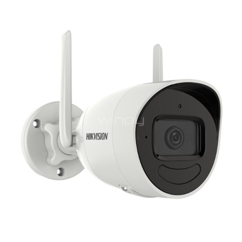 Cámara Bullet Hikvision DS-2CV2021G2-IDW (2MP CMOS, IR, Fixed, H.265+, Wi-Fi, IP67)