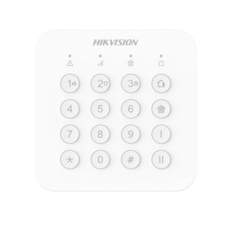 Teclado LED Inalámbrico Hikvision (Zumbador/ LED, Modulación 2GFSK)