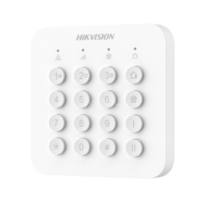 Teclado LED Inalámbrico Hikvision (Zumbador/ LED, Modulación 2GFSK)