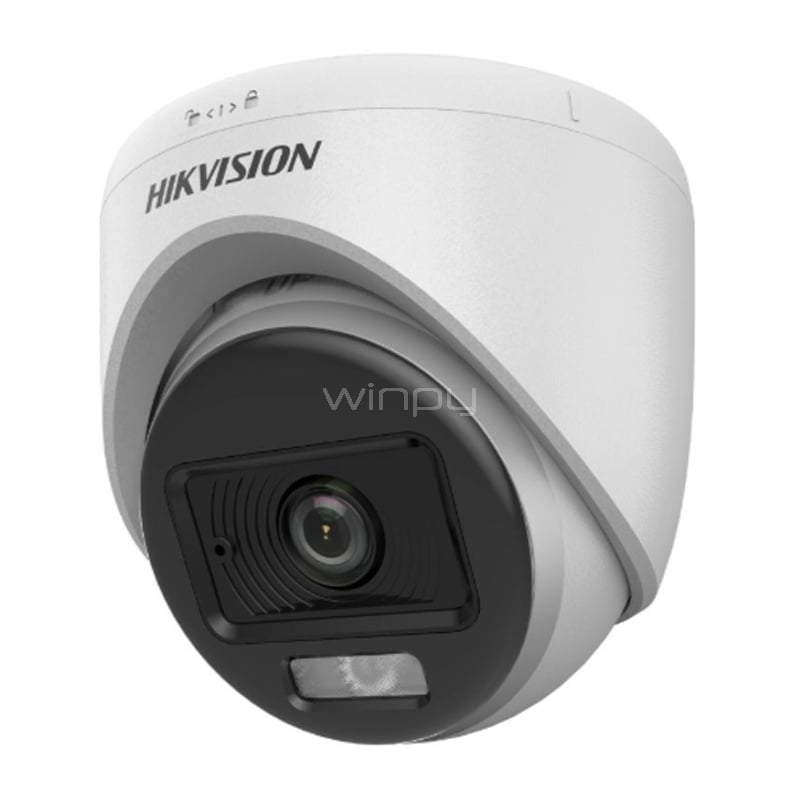Cámara de Vigilancia Hikvision ColorVu (2MP CMOS, IR, TVI/AHD/CVI/CVBS)