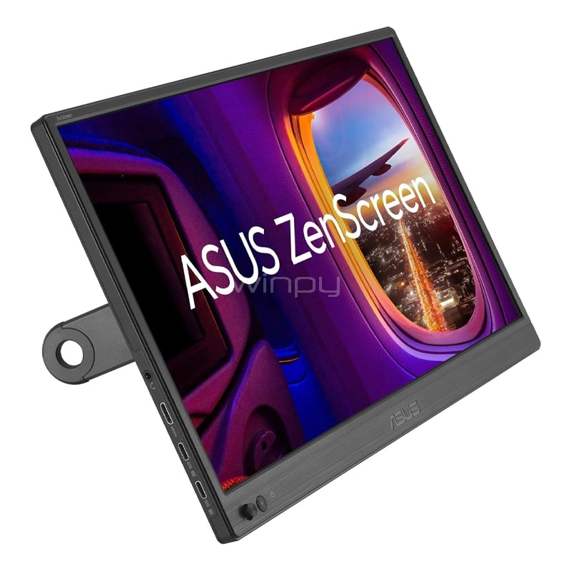 Monitor Portátil ASUS ZenScreen de 15.6“ (IPS, Full HD, USB-C+miniHDMI)