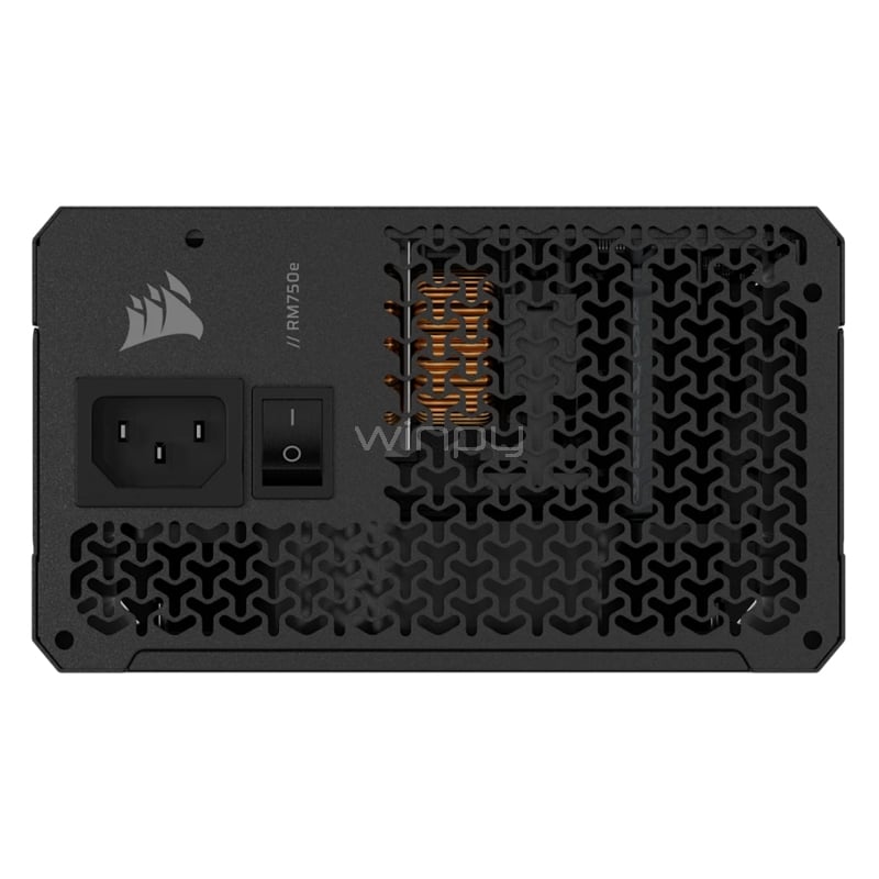 Fuente de Poder Corsair RM750e de 750W (Full Modular, Certificada 80+ Gold, ATX 3.1)