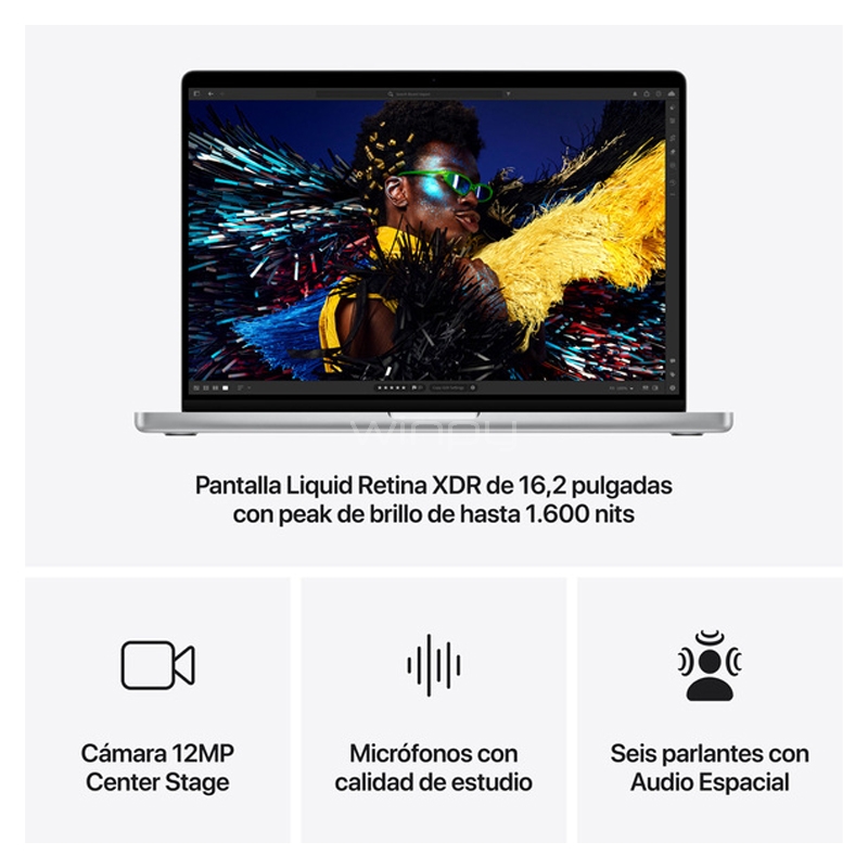 Apple MacBook Pro 16.2“ - MX2W3CI/A - Winpy.cl