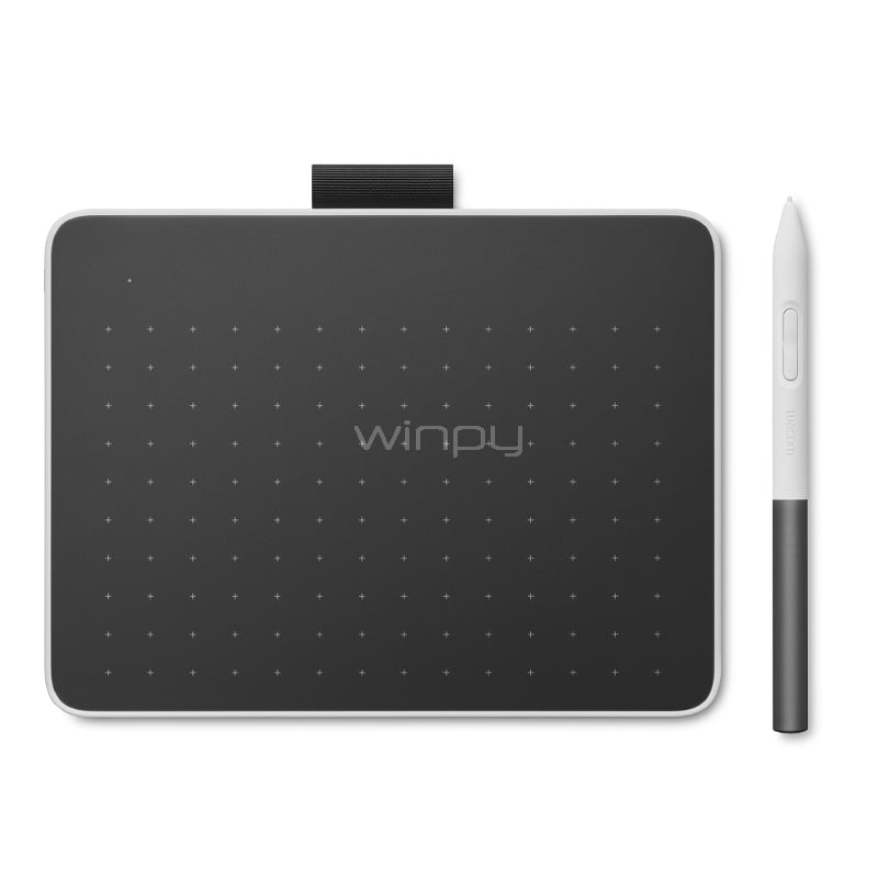 Tableta Digitalizadora Wacom One de 12“ (Small, Bluetooth/ USB-C, Blanco)