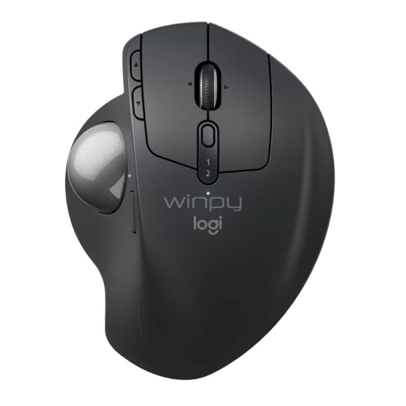Mouse Inalámbrico Logitech MX Ergo S Trackball (2048dpi, Bluetooth/Dongle USB, Negro)