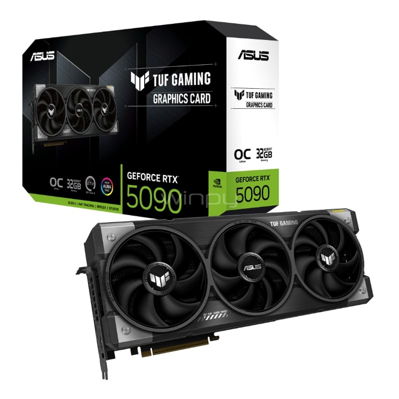 Tarjeta gráfica ASUS TUF Gaming GeForce RTX 5090 OC de 32GB GDDR7