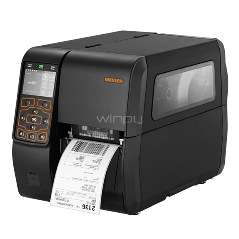 Impresora de Etiquetas Bixolon XT5-40 (4“, 203dpi, 356mm/seg, USB/Ethernet/RS232)