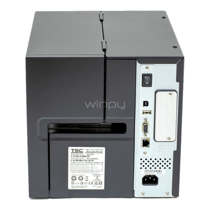 Impresora de Etiquetas TSC MB241T (104mm, 300dpi, 254mm/seg, USB/Ethernet/RS232)