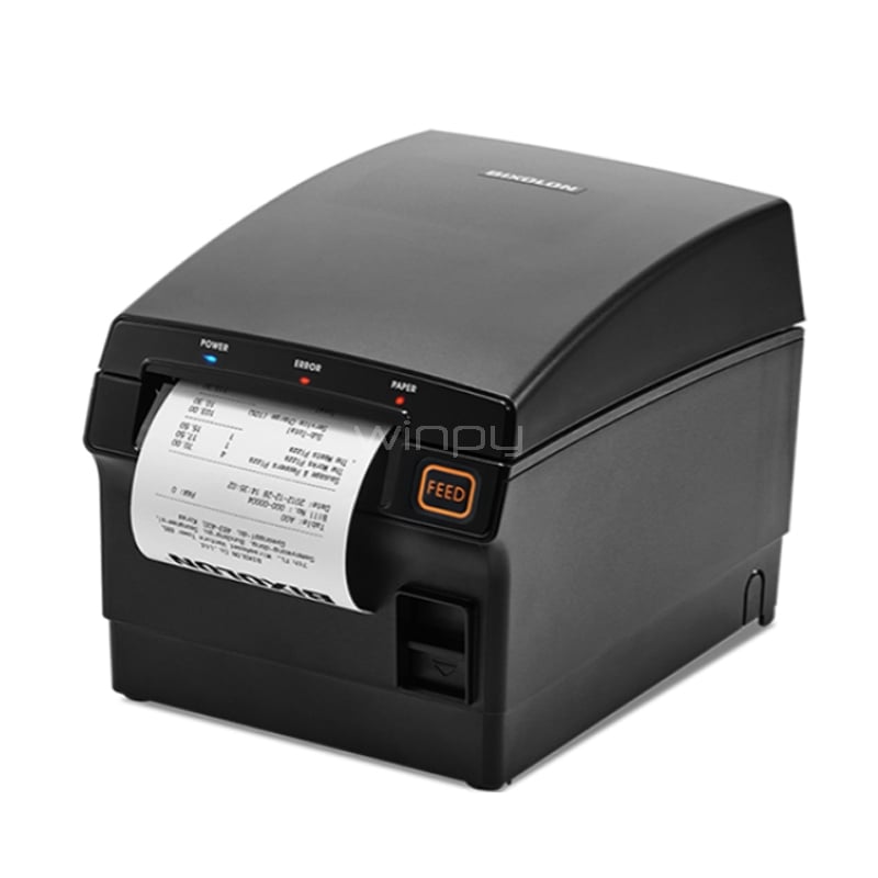 Impresora de Ticket Bixolon SRP-F310IIC (180dpi, 350 mm/seg, Ethernet/RS232/USB, IP12)