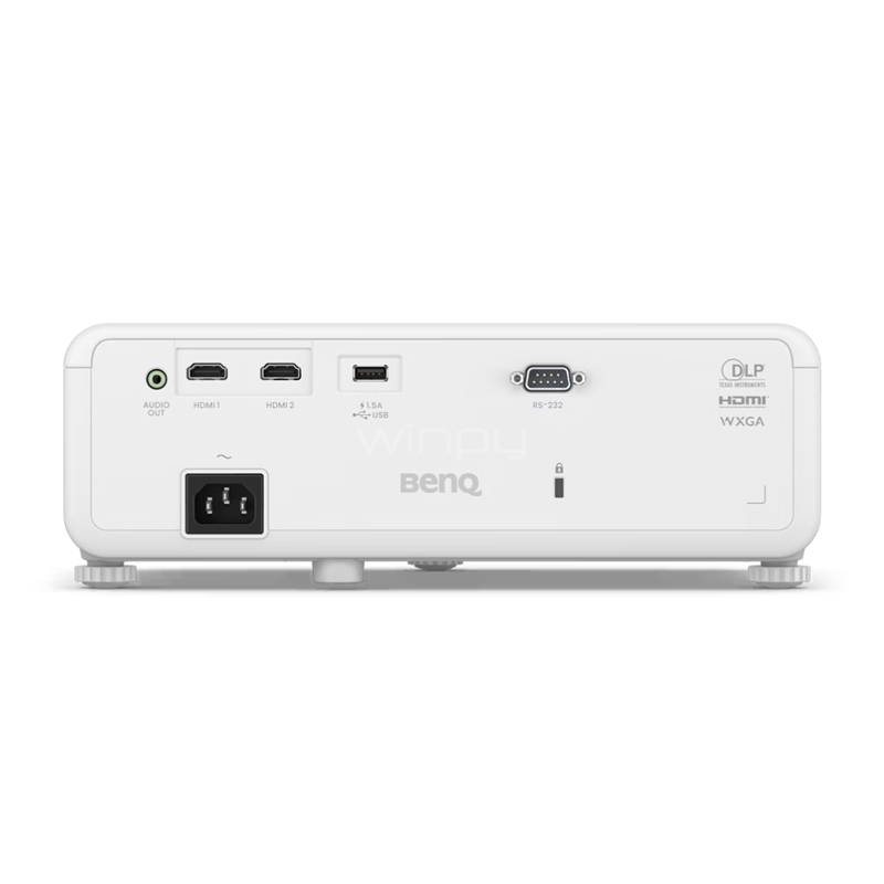 Proyector BenQ LW550 (DLP, 3000 Lúmenes, WXGA, HDMI, USB-A, RS232)
