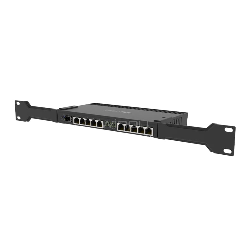 Router Mikrotik RB4011IGS+RM 10 Puertos (Gigabit,SFP, 10Gbps, PoE)