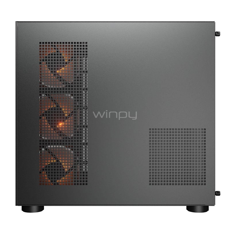 Gabinete Gamer Cougar FV150 RGB Black (ATX, Vidrio Templado Panorámico, 4 ventiladores)