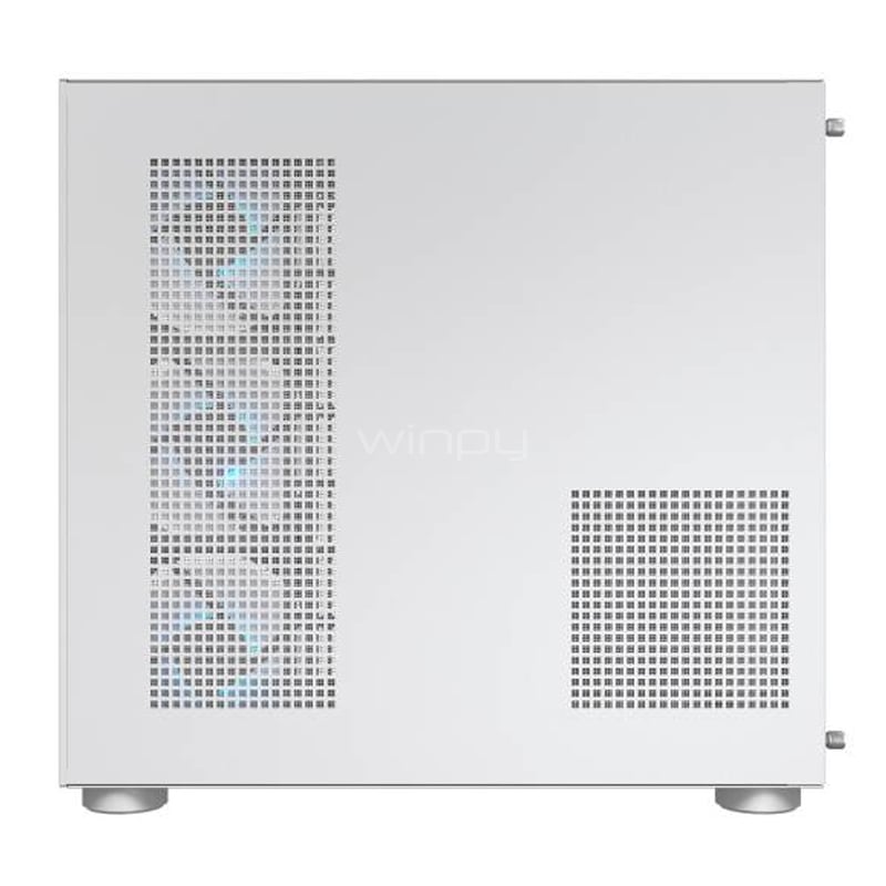 Gabinete Gamer Cougar FV150 RGB White (ATX, Vidrio Templado Panorámico, 4 ventiladores)