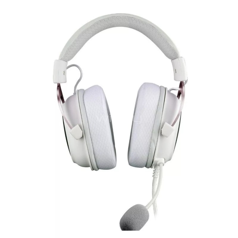 Audífonos Gamer Redragon Zeus X RGB (Sonido 7.1, USB, Micrófono Flexible, RGB, Blanco)
