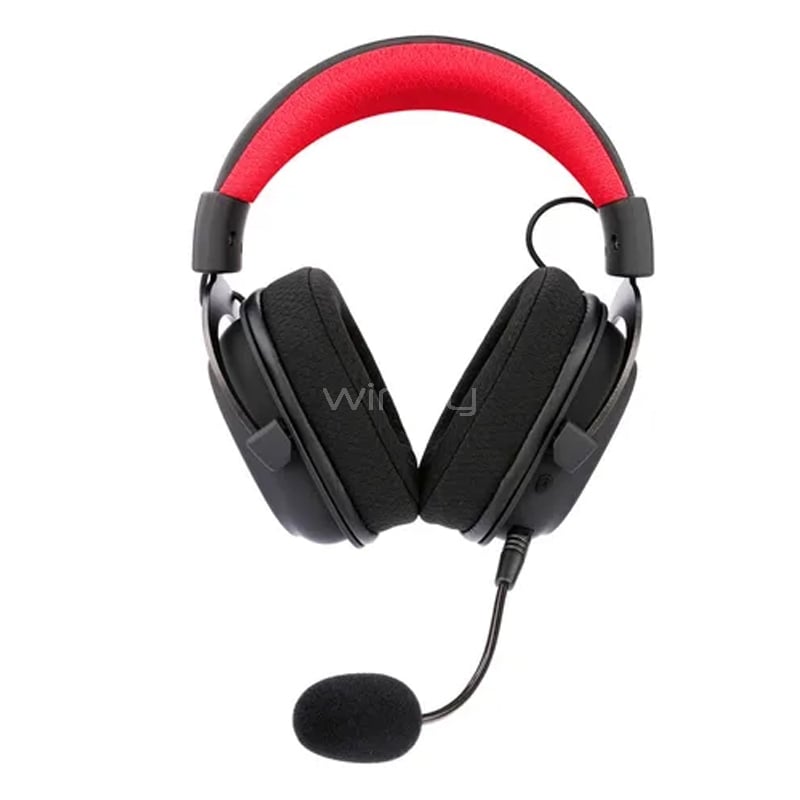 Audífonos Gamer Redragon Zeus PRO RGB (Sonido 7.1, Bluetooth/ Dongle USB, Micrófono Desmontable, Negro)