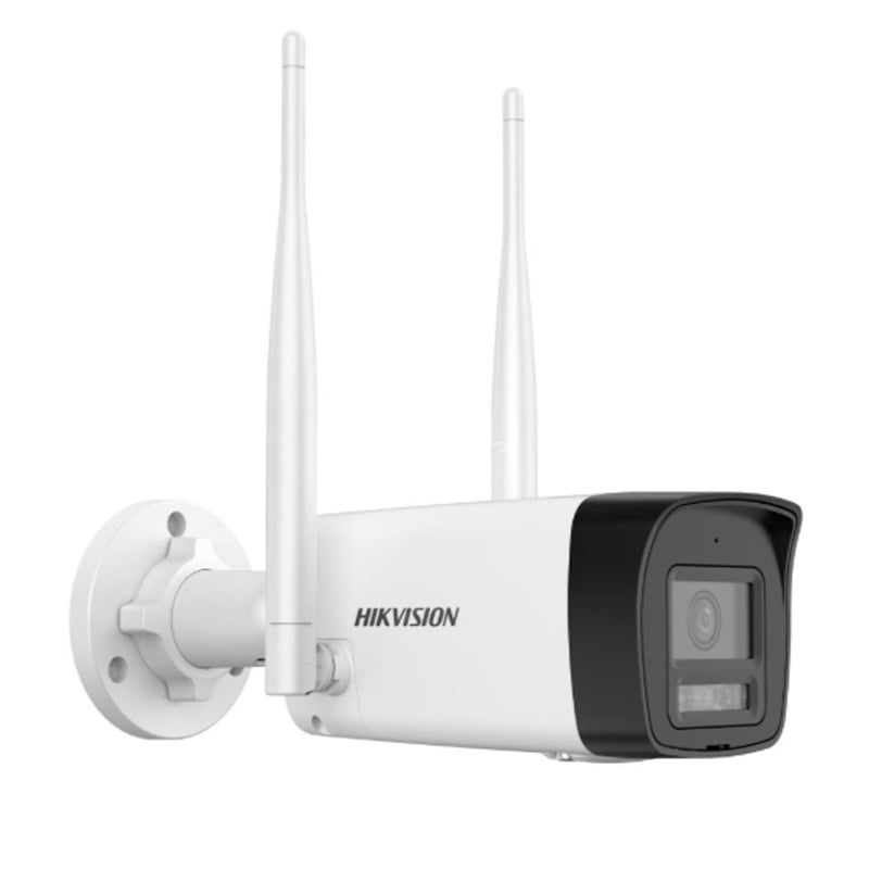 Cámara Bullet Hikvision DS-2CV1043G2 de Red (2.8mm, 4MP, IR hasta 30m, H.265+, Wi-Fi 6, IP66)