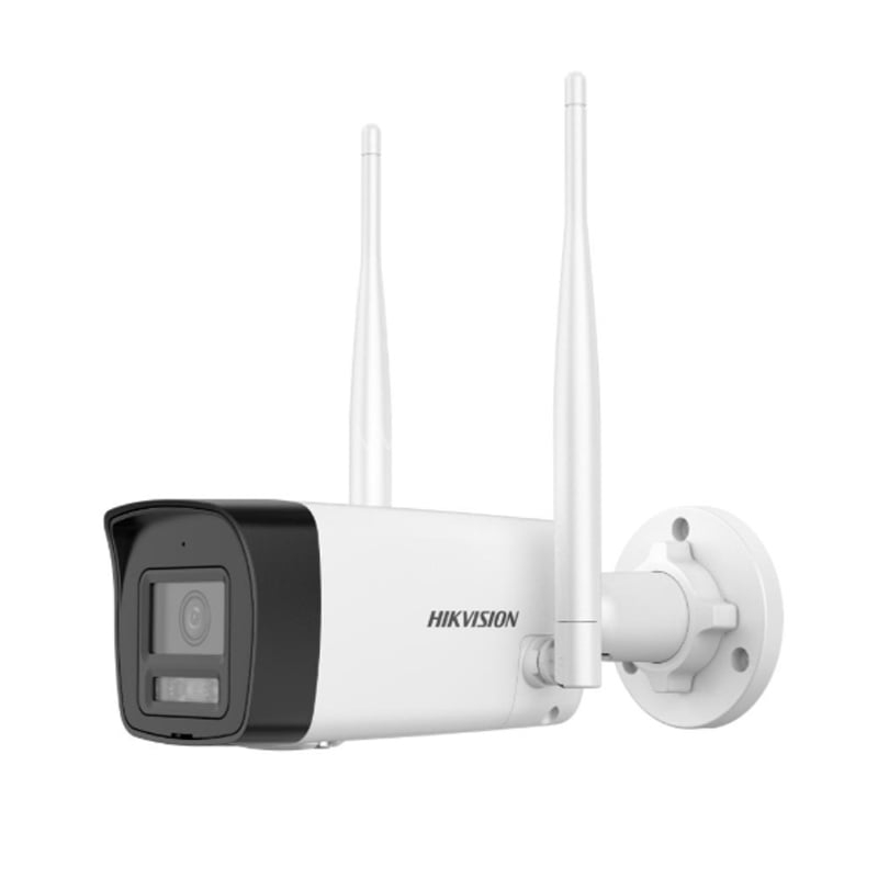 Cámara Bullet Hikvision DS-2CV1043G2 de Red (2.8mm, 4MP, IR hasta 30m, H.265+, Wi-Fi 6, IP66)