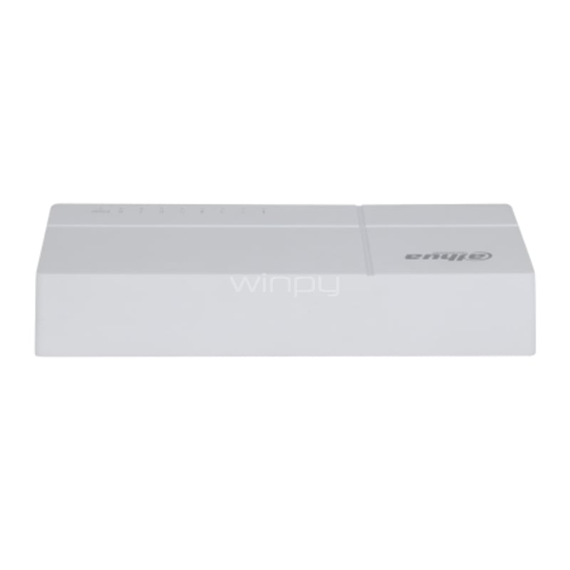 Switch Dahua SF1008L de 8 Puertos (Bajo consumo, 1.2 Gbps)