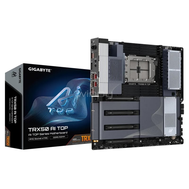 Placa Madre Gigabyte TRX50 IA TOP (sTR5, DDR5 x8, M.2 x3, E-ATX)