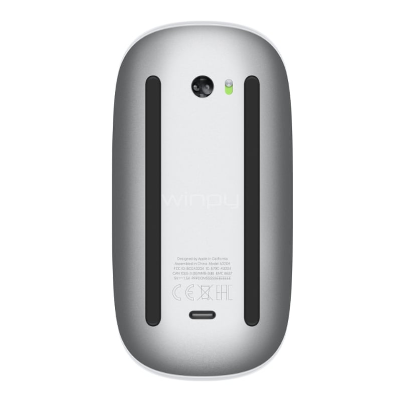 Apple Magic Mouse (Multi-Touch, Surface, USB-C, Blanco)