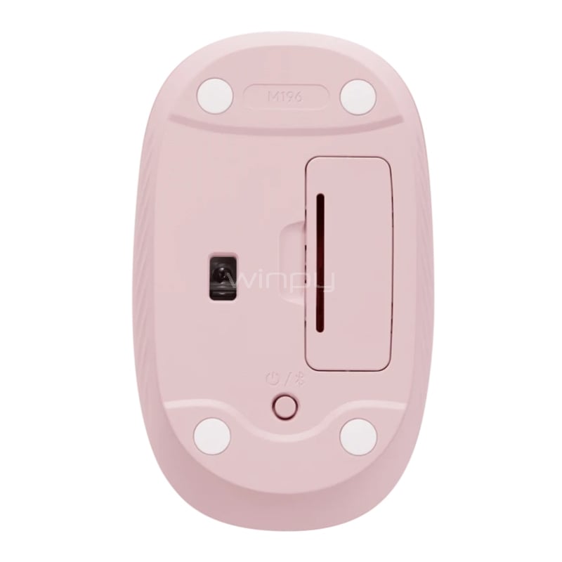 Mouse Bluetooth Logitech M196 (1000dpi, Rosa)