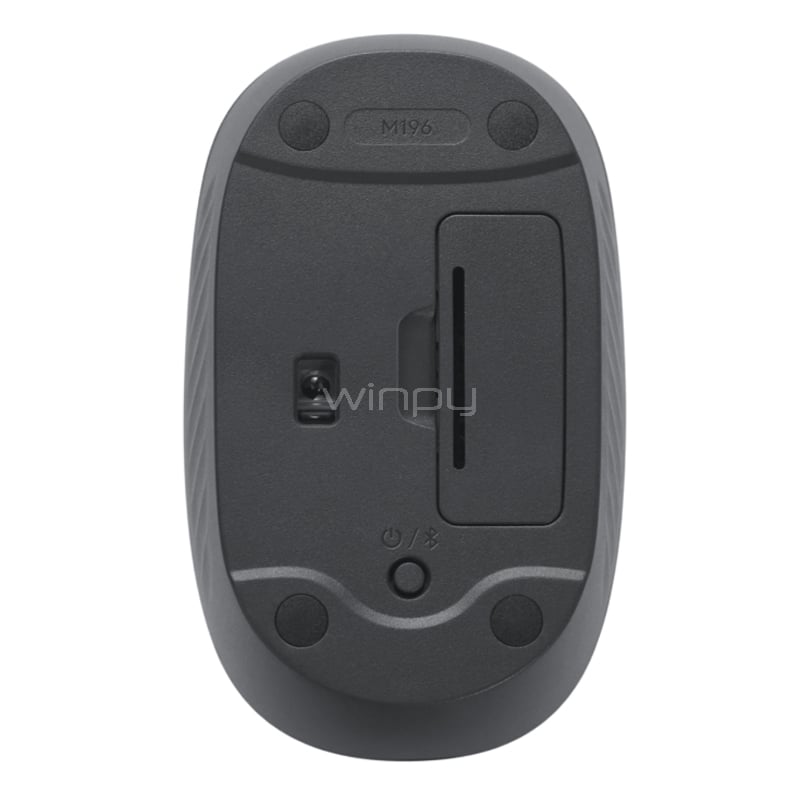 Mouse Bluetooth Logitech M196 (1000dpi, Grafito)