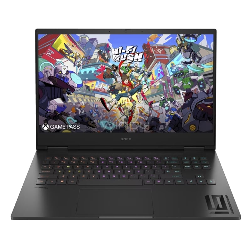 Notebook HP Omen 16-WF1001LA de 16“ (i9-14900HX, RTX 4080, 32GB RAM, 1TB SSD, Win11)