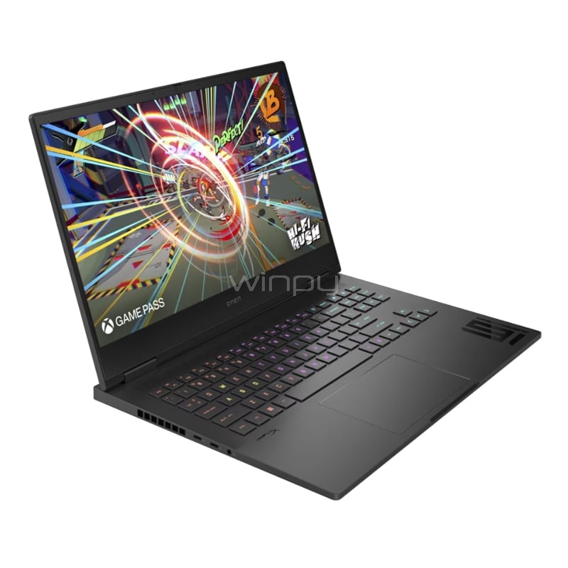 Notebook HP Omen 16-WF1001LA de 16“ (i9-14900HX, RTX 4080, 32GB RAM, 1TB SSD, Win11)