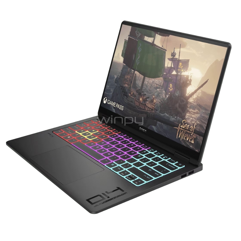 Notebook Gamer HP OMEN 14-fb0004la de 14“ (Ultra 9 185H, RTX 4070, 32GB RAM, 2TB SSD, Win11)