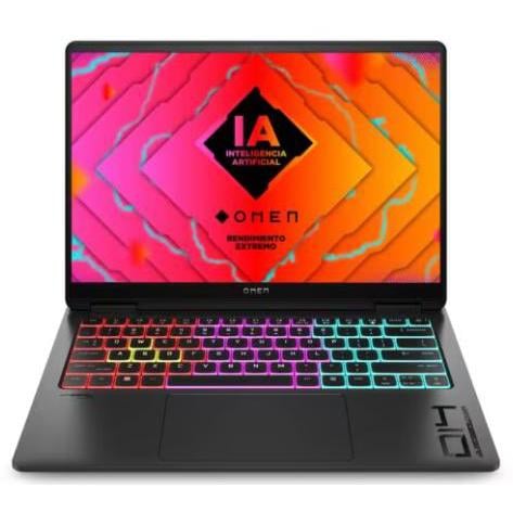 Notebook Gamer HP OMEN 14-fb0004la de 14“ (Ultra 9 185H, RTX 4070, 32GB RAM, 2TB SSD, Win11)