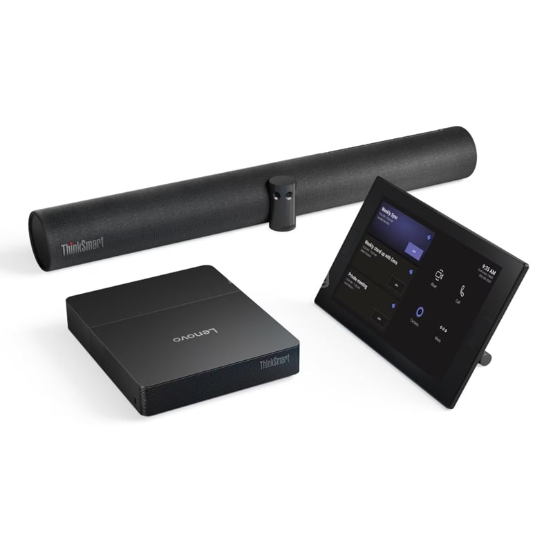 Sistema Videoconferencia Lenovo ThinkSmart Core Gen 2 MS Rooms (Ultra 5 135H, 16GB RAM, 256GB SSD, USB-C, HDMI, Ethernet, Win11 IoT)