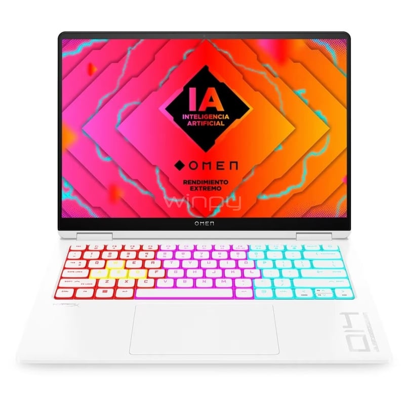 Notebook Gamer HP OMEN Transcend de 14“ (Ultra 7 155H, RTX 4060, 16GB RAM, 1TB SSD, Win11)