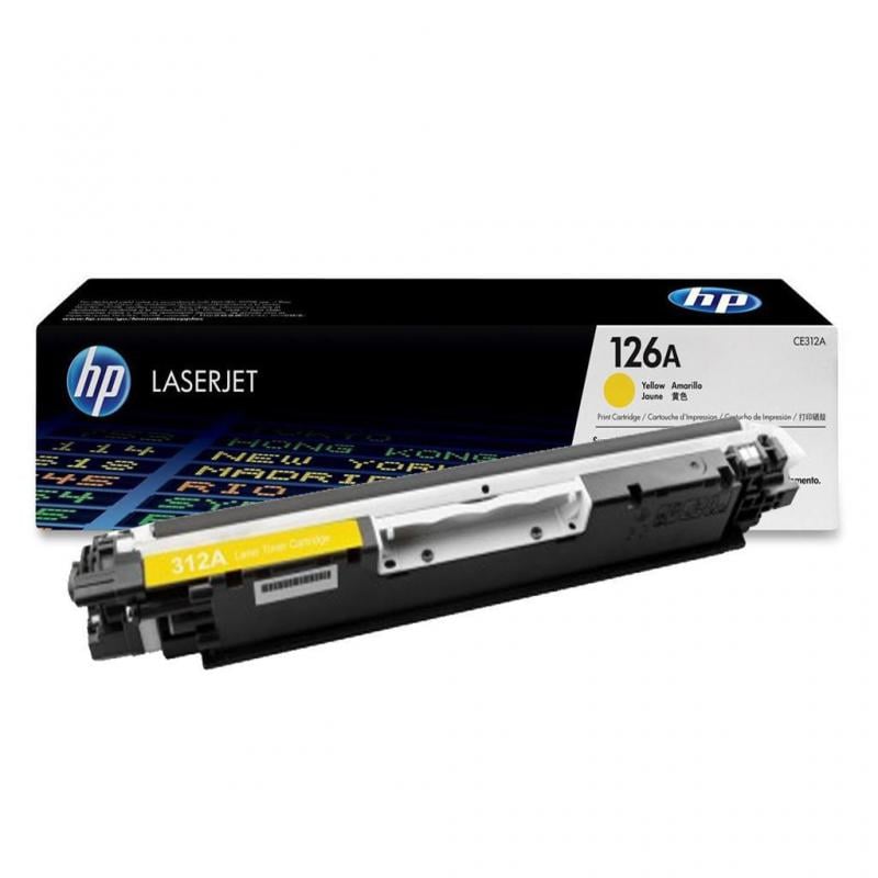 Cartucho de tóner Amarillo HP 126A