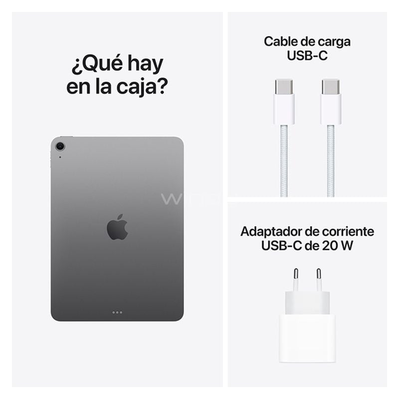 Apple iPad Air 11“ (Chip M3, 8GB RAM, 256GB Internos, 2025, Space Gray)